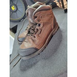 Gravel Gear 6in Waterproof Steel Toe Work Boots 14 Brown